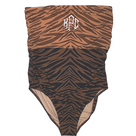 BLOOPER SWIM: Monogrammed One Piece Bathing  Suit