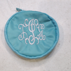 BLOOPER ACCESSORY: Monogrammed Travel Jewelry Case