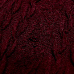 BLOOPER CLOTHING: Monogrammed Cable Knit Pullover
