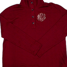 BLOOPER CLOTHING: Monogrammed Cable Knit Pullover