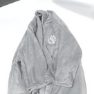 BLOOPER CLOTHING: Monogrammed Full Length Plush Robe