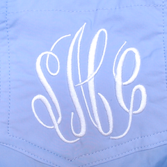 BLOOPER CLOTHING: Monogrammed Fishing Shirt