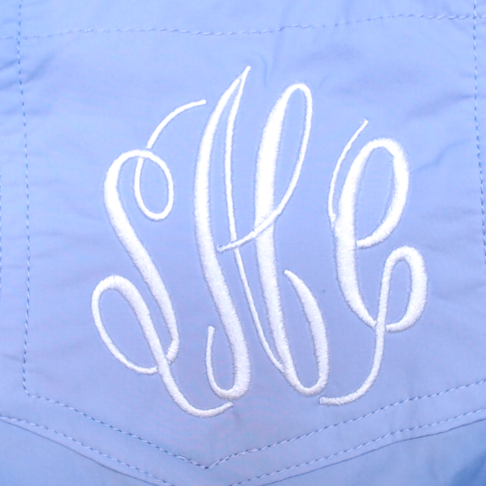 BLOOPER CLOTHING: Monogrammed Fishing Shirt