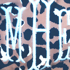 BLOOPER SWIM: Monogrammed Sarong
