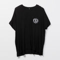 Monogrammed Jersey T-Shirt in Black