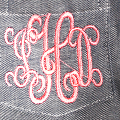 BLOOPER KIDS: Monogrammed Kids Button Down Tunic