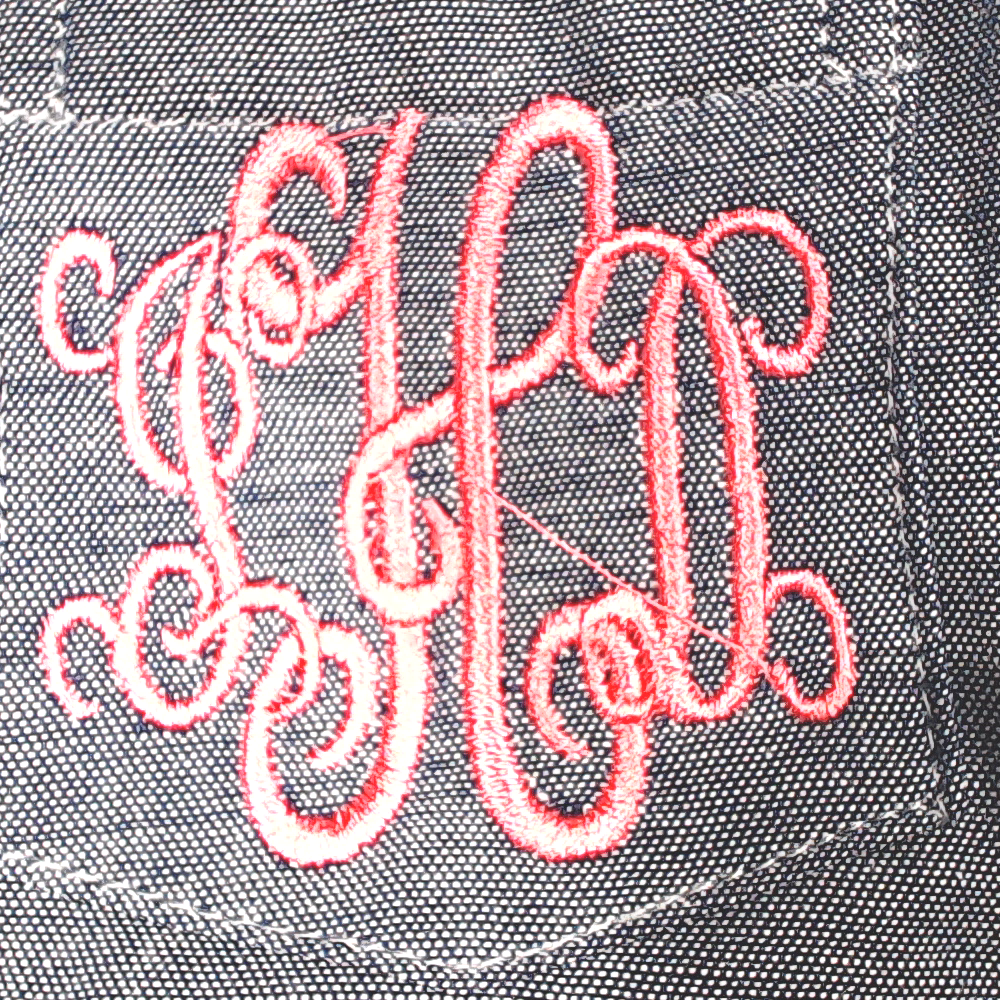 BLOOPER KIDS: Monogrammed Kids Button Down Tunic