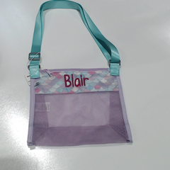 BLOOPER KIDS: Monogrammed Seashell Bag