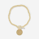Monogrammed Dainty Bracelet | Gold