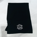 BLOOPER ACCESSORY: Monogrammed Cable Knit Scarf