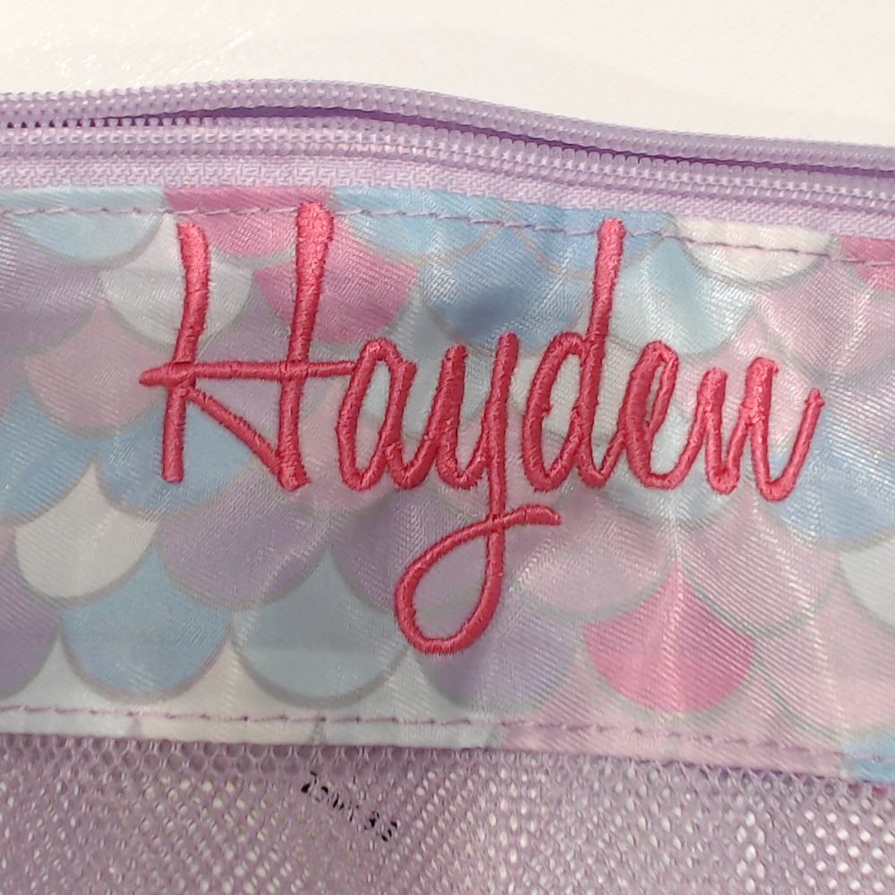 BLOOPER KIDS: Monogrammed Seashell Bag
