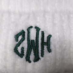 BLOOPER ACCESSORY: Monogrammed Beanie