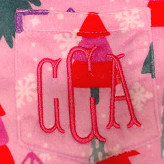 BLOOPER KIDS: Monogrammed Girls Nightgown
