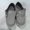 BLOOPER SHOES: Monogrammed Slip On Shoes