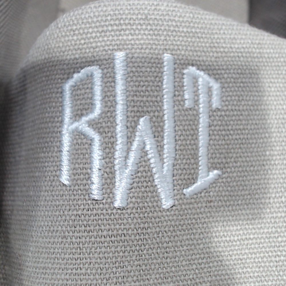 BLOOPER SHOES: Monogrammed Slip On Shoes