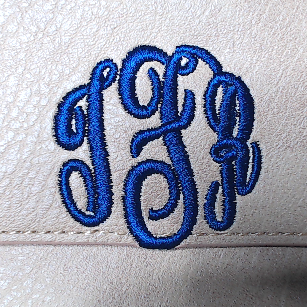 BLOOPER ACCESSORY: Monogrammed Phone Wallet Wristlet