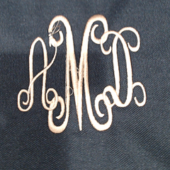 BLOOPER BAG: Monogrammed Weekend Bag