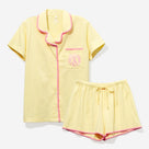Monogrammed Classic Sleep Set | Soft Yellow