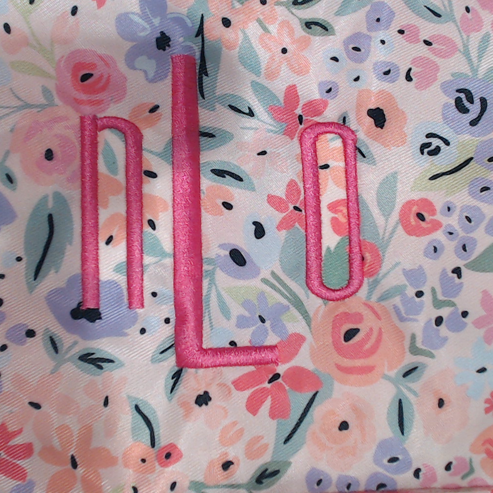 BLOOPER KIDS: Monogrammed Kids Cinch Bag