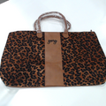 BLOOPER BAG: Monogrammed Leopard Weekender