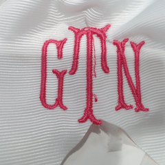 BLOOPER KIDS: Monogrammed Girls Hair Bow