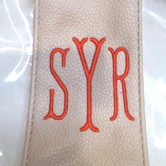 BLOOPER BAG: Monogrammed Clear Stadium Crossbody Bag