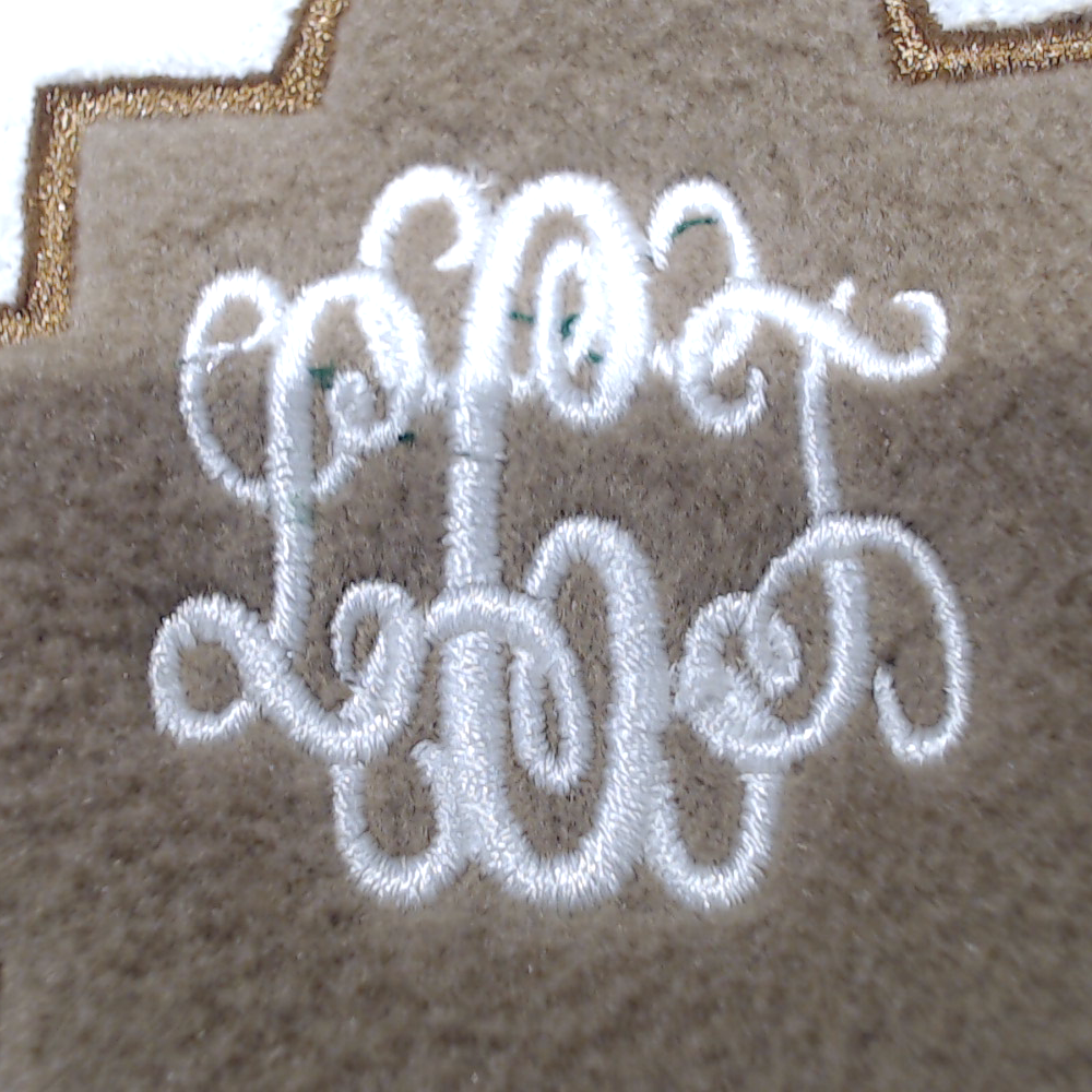 BLOOPER SHOES: Monogrammed Slippers