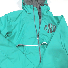 BLOOPER CLOTHING: Monogrammed New England Rain Jacket