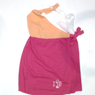 BLOOPER SWIM: Monogrammed Wrap Cover  Up