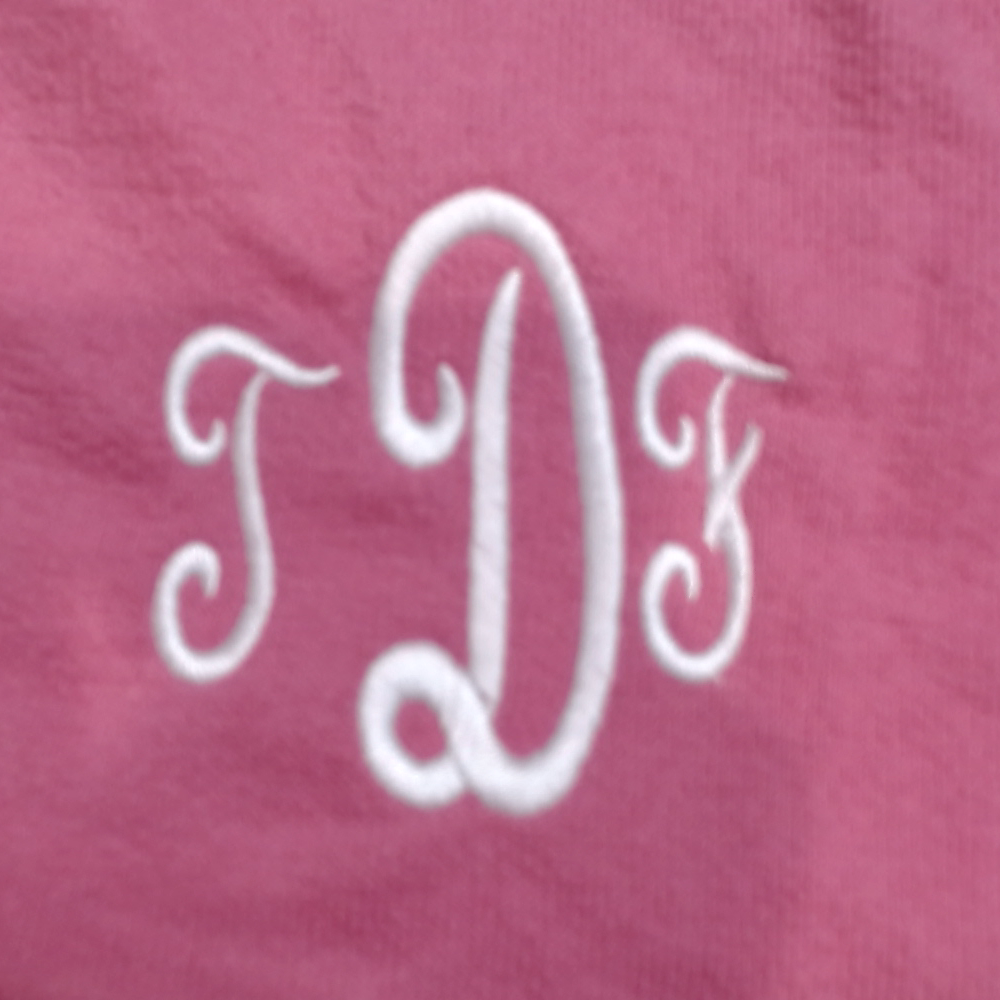BLOOPER SWIM: Monogrammed Wrap Cover  Up