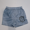 BLOOPER KIDS: Monogrammed Boys Swim Trunks