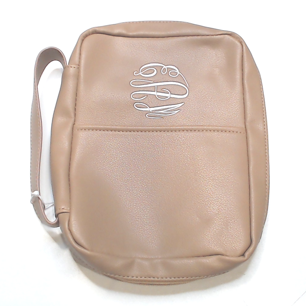 BLOOPER ACCESSORY: Monogrammed Bible Carrier