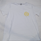 BLOOPER CLOTHING: Monogrammed Short Sleeve Shirt