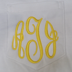 BLOOPER CLOTHING: Monogrammed Short Sleeve Shirt