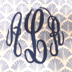 BLOOPER BAG: Monogrammed Carry All Toiletry Case