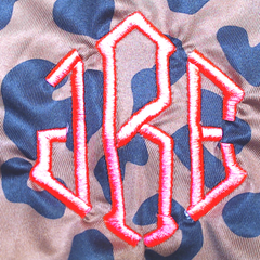 BLOOPER CLOTHING: Monogrammed Skort