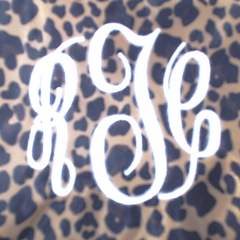 BLOOPER BAG: Monogrammed Packable Cosmetic Bags