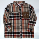 BLOOPER CLOTHING: Monogrammed Shirt Jacket