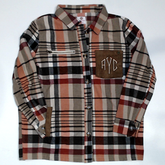 BLOOPER CLOTHING: Monogrammed Shirt Jacket