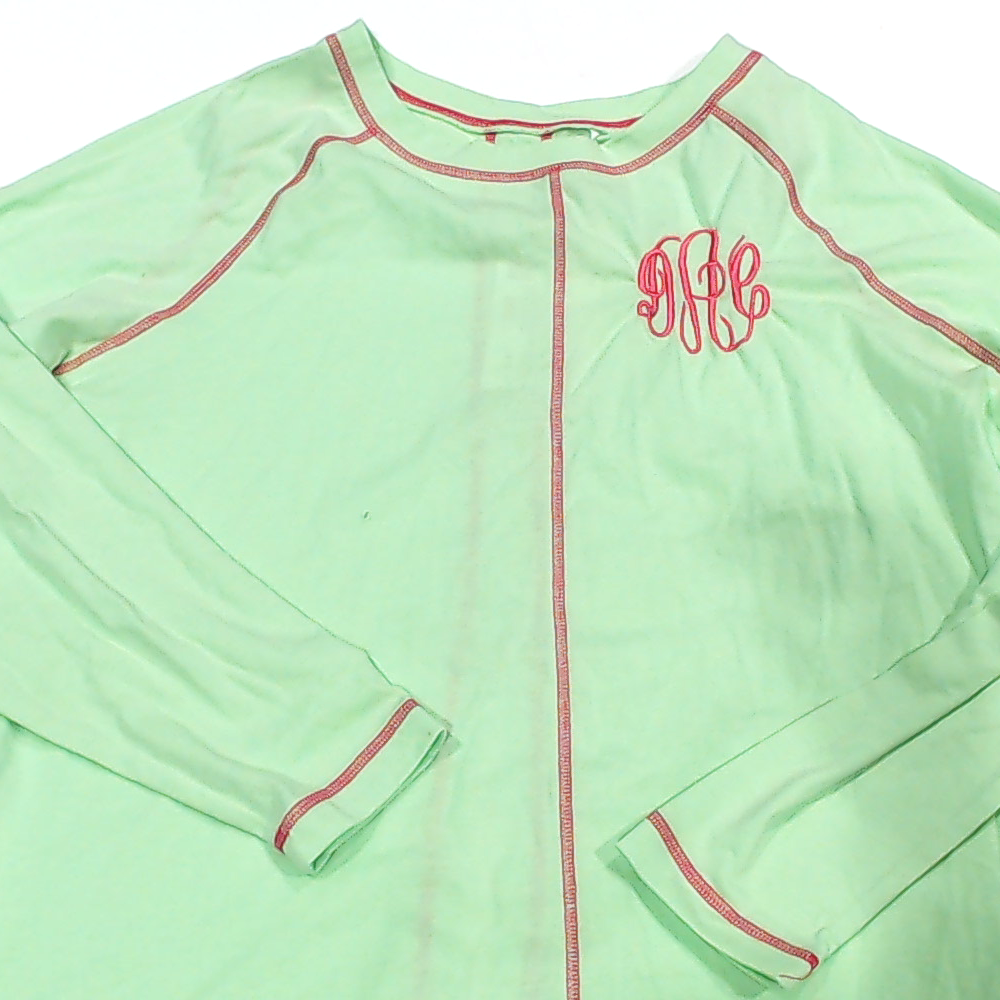 BLOOPER CLOTHING: Monogrammed Athleisure Layering Tee