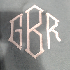 BLOOPER CLOTHING: Monogrammed Pullover
