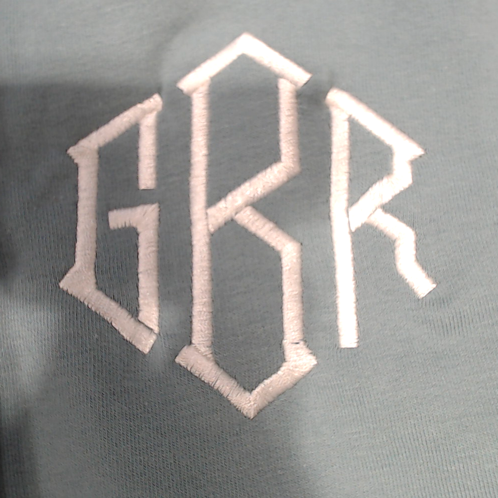 BLOOPER CLOTHING: Monogrammed Pullover