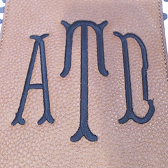BLOOPER BAG: Monogrammed Spotted Weekender