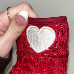 BLOOPER KIDS: Heart Baby Booties