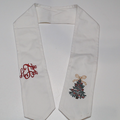 BLOOPER ACCESSORY: Personalized Christmas Wreath Sash