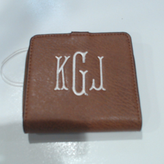 BLOOPER ACCESSORY: Monogrammed Square Wallet