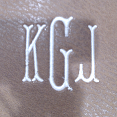 BLOOPER ACCESSORY: Monogrammed Square Wallet