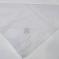 BLOOPER ACCESSORY: Monogrammed Men's Handkerchief