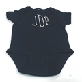 BLOOPER KIDS: Monogrammed Baby Short Sleeve Bodysuit