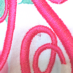 BLOOPER CLOTHING: Monogrammed Ruffle Top